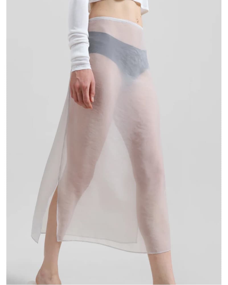 Frankie Shop Girone Sheer Skirt - Image 1