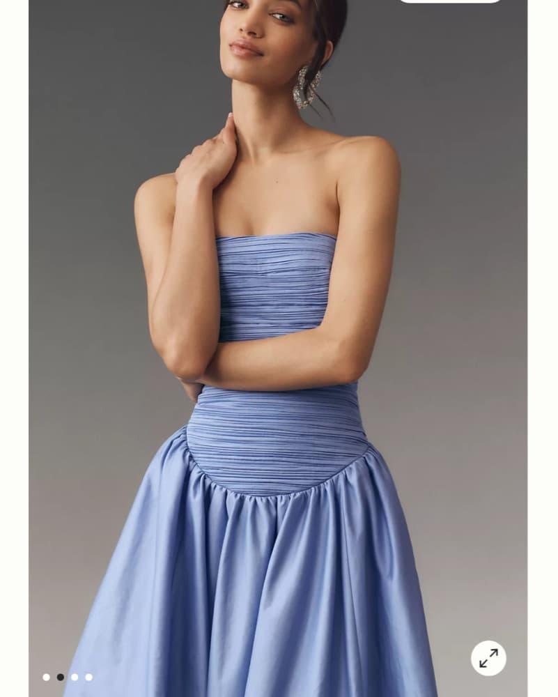 Mare Mare Briana Strapless Drop-Waist Bu - Image 3