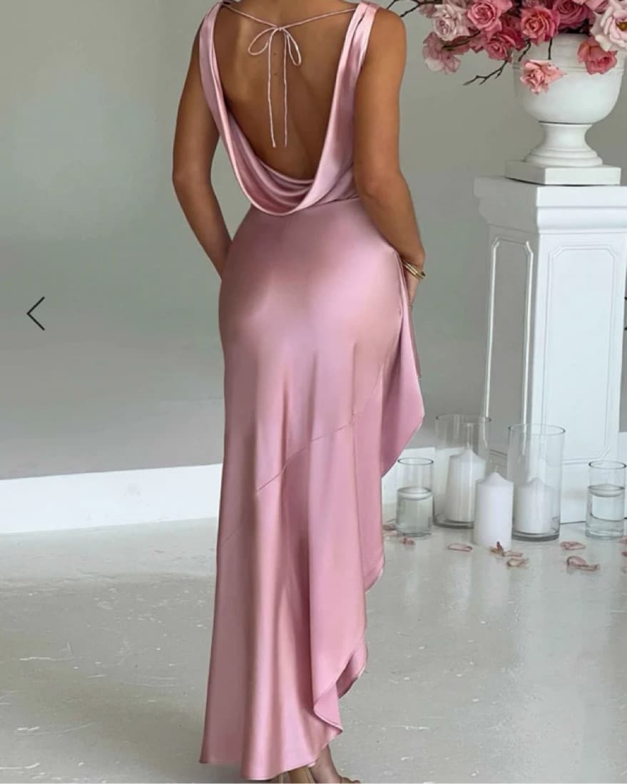BabyBoo MARILYN Maxi Dress - Blush - Image 2