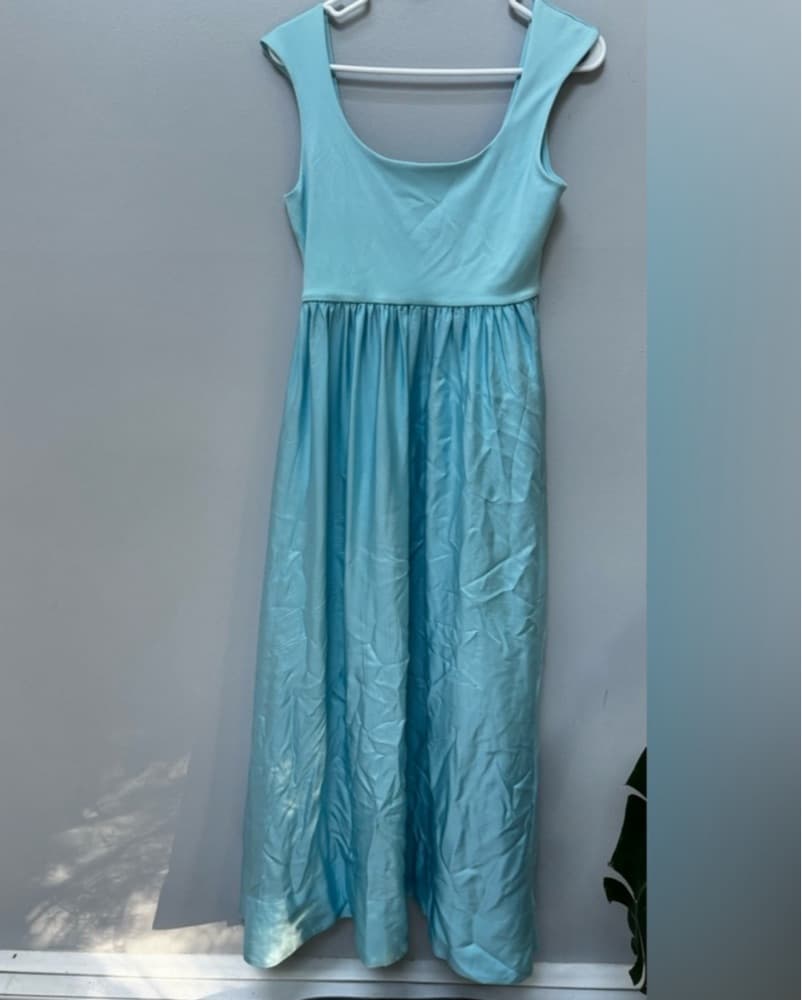 Cynthia Rowley Light Blue Maxi Dress - Image 3