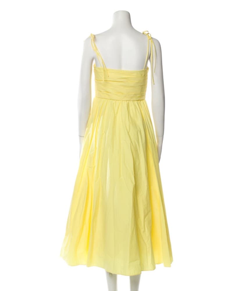 Jonathan Simkhai Square Neckline Midi  - Image 4