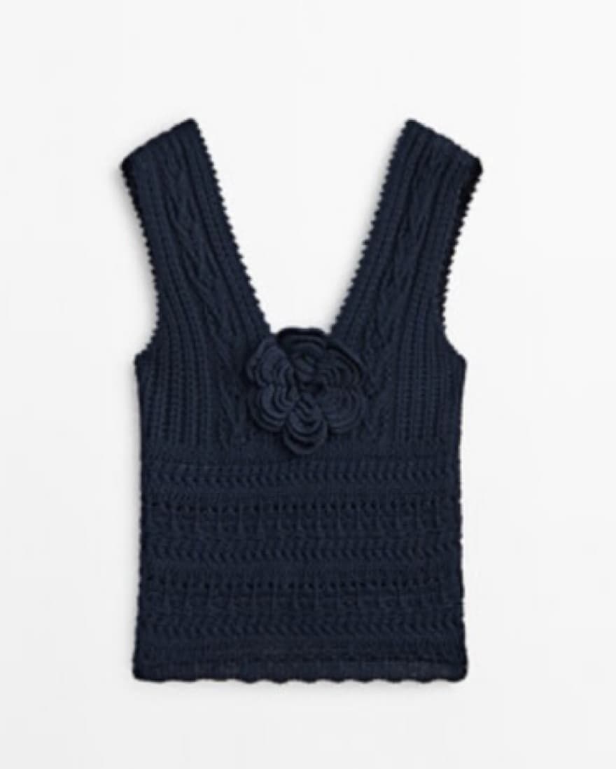 Massimo Dutti Flower Crochet Set  - Image 2