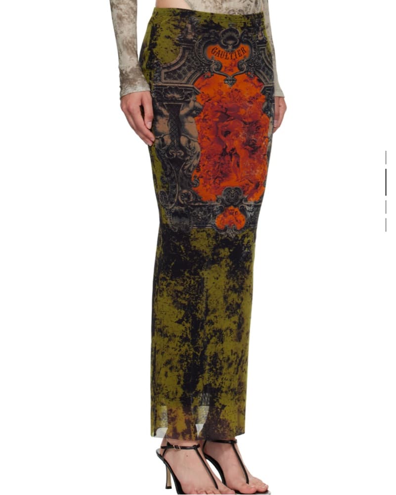 Jean Paul Gaultier Midi Skirt - Image 1