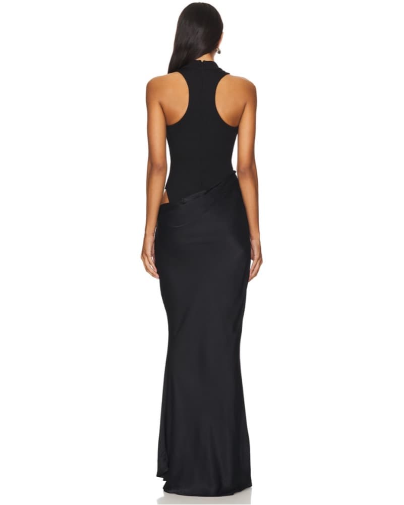 Black Camila Coehlo Maxi Dress  - Image 3