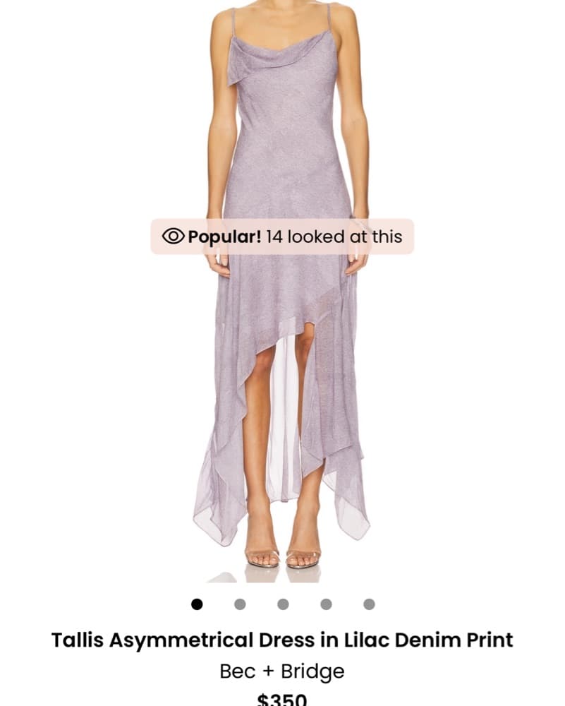 Bec + Bridge Asymetrical Dress - Image 2