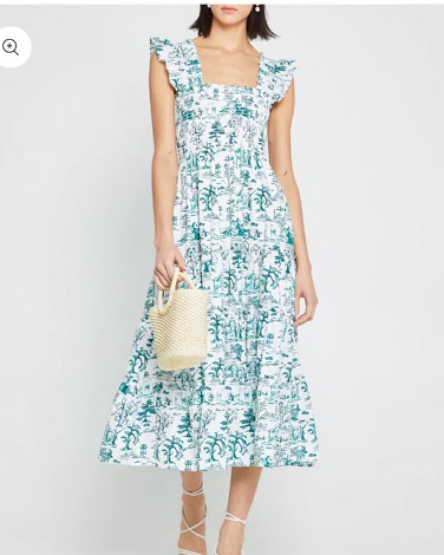 Green And White Dress - Image 2