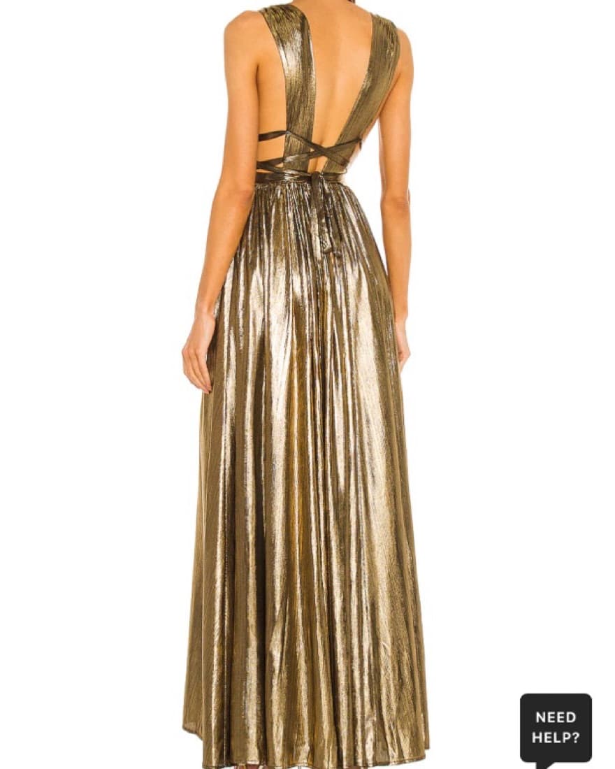 Bronx & Banco Gold Goddess Dress - Image 4