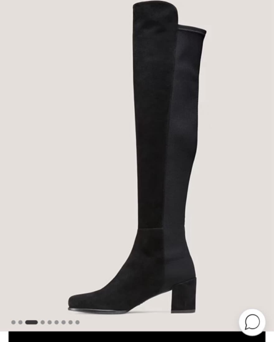 Stuart Weitzman Black Knee High Boots - Image 1