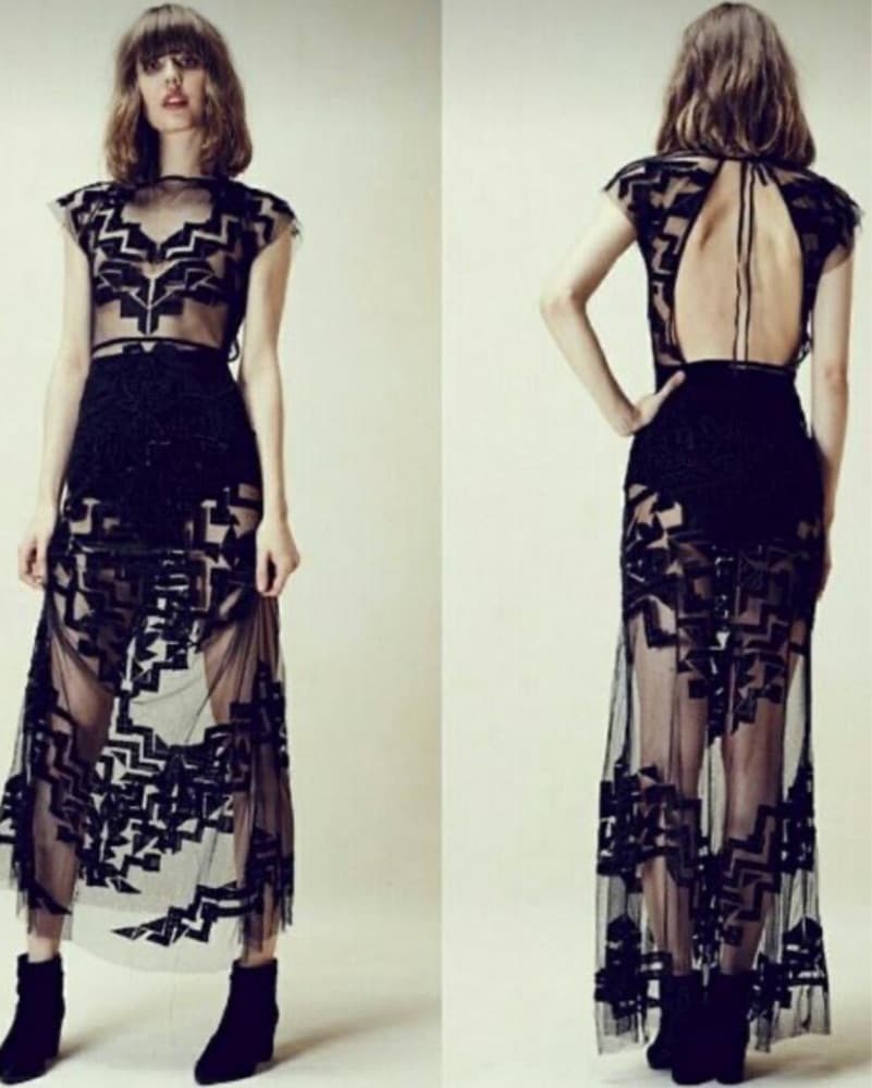 For Love And Lemons Vienna Maxi Dress S - Image 1
