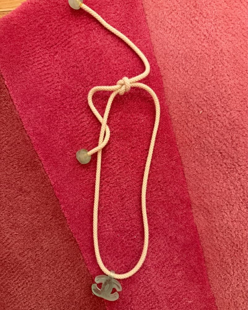 Vintage Chanel Rope Necklace  - Image 2