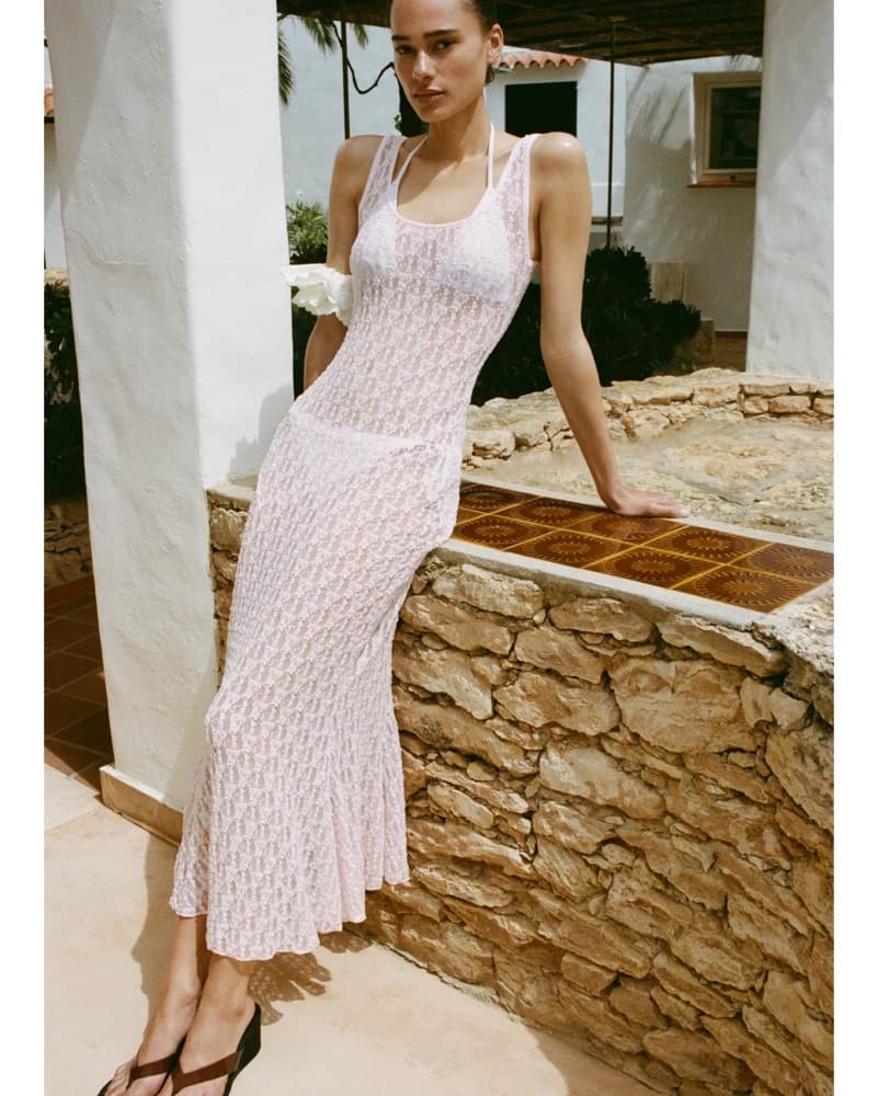 Lace Maxi Dress - Image 1