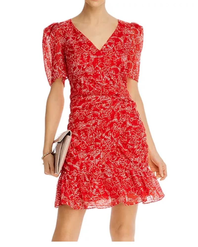 Parker Krislyn Red Printed Dress - Image 2
