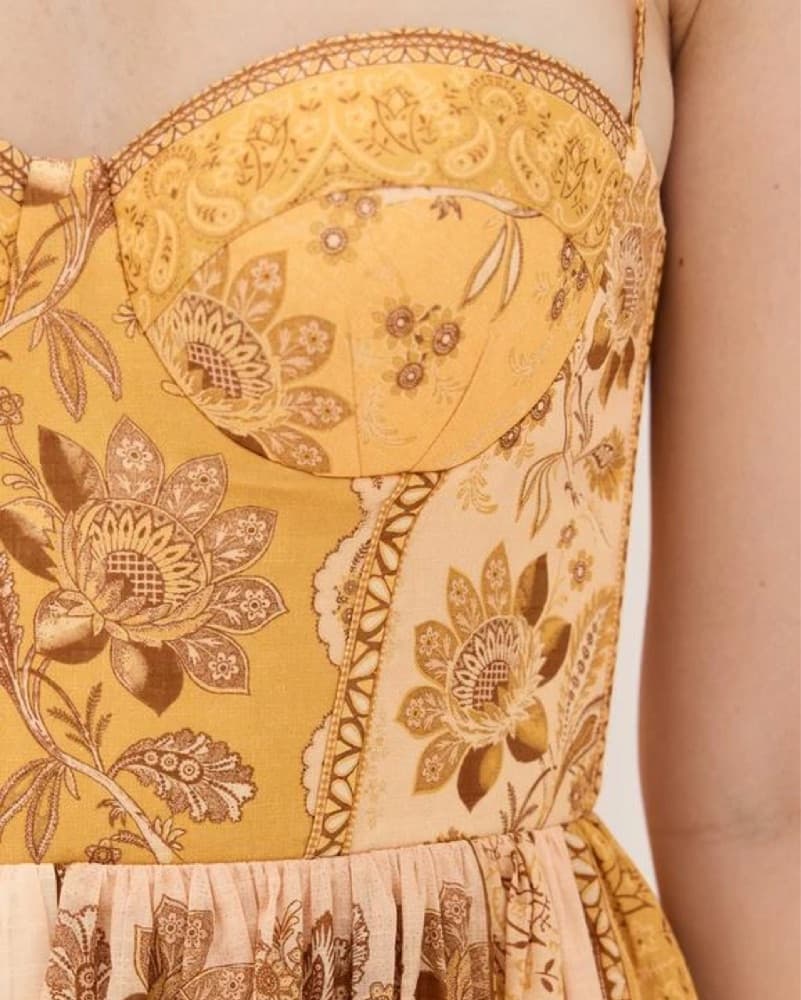 Zimmermann Lucky Corset Midi Dress - Image 4