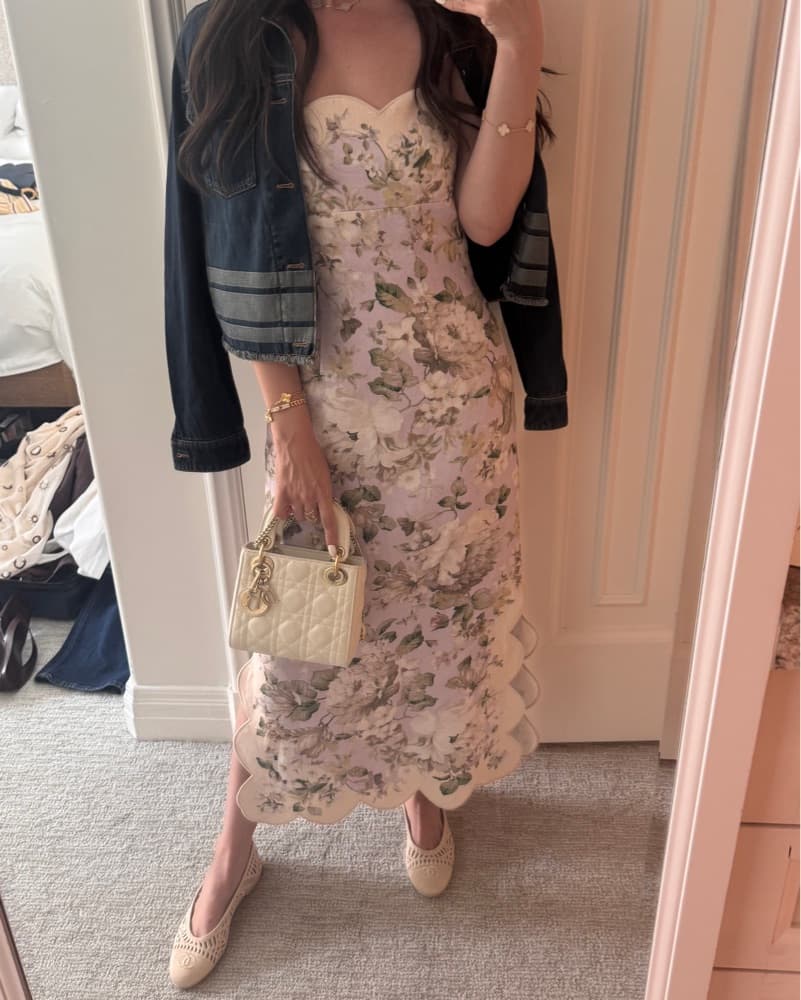 Zimmerman Acacia Scallop Dress - Image 1