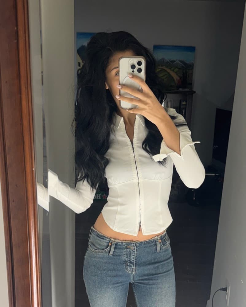 Zip Up Top  - Image 1