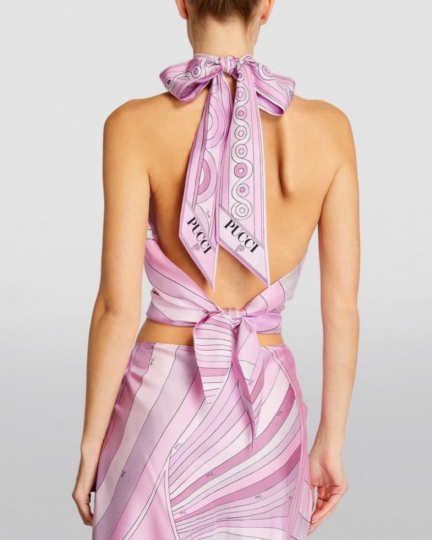 Pucci Halter Top - Image 2