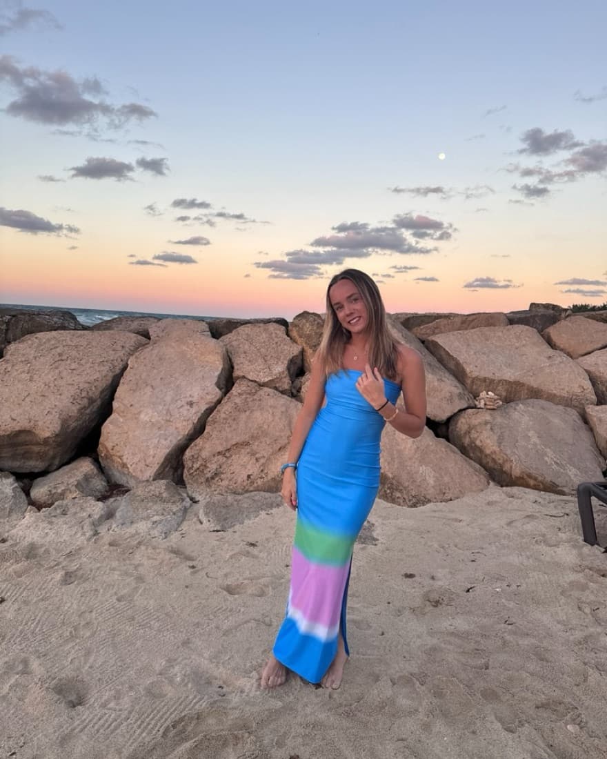 Baobab Mambo Blue Maxi Dress - Image 4