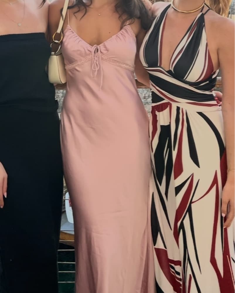 Pink Slip Dress - Image 2