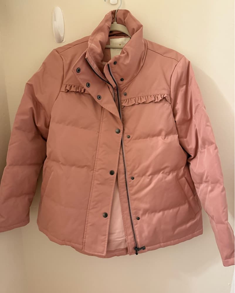 Kate Spade Puffer Jacket in Blush Pink - Image 4