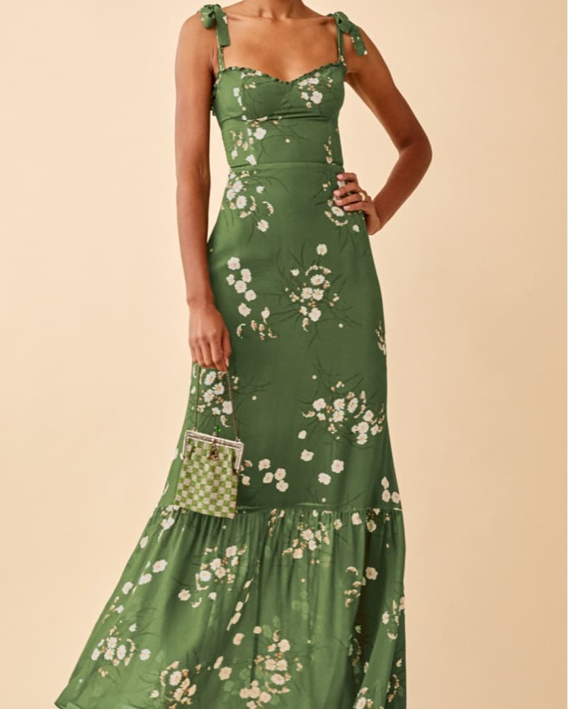 Reformation Jasen Dress In Lomita - Image 1