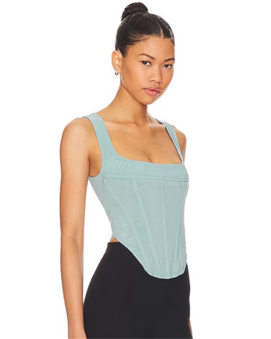 Miaou Campbell Corset in Tourmaline - Image 2