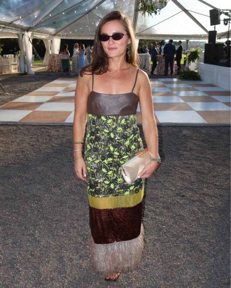 By Anthropology Faux Feather Beaded Dres - Image 1