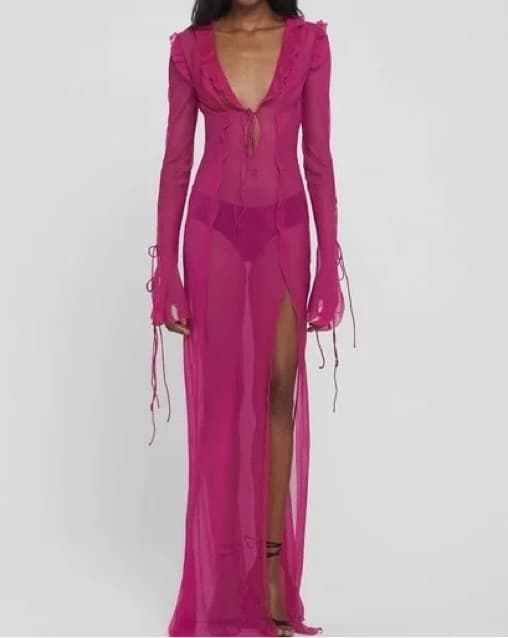 Rat & Boa Farrerri Dress In Pink  - Image 2