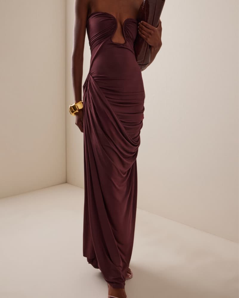 Val Keyhole Dress - Image 1