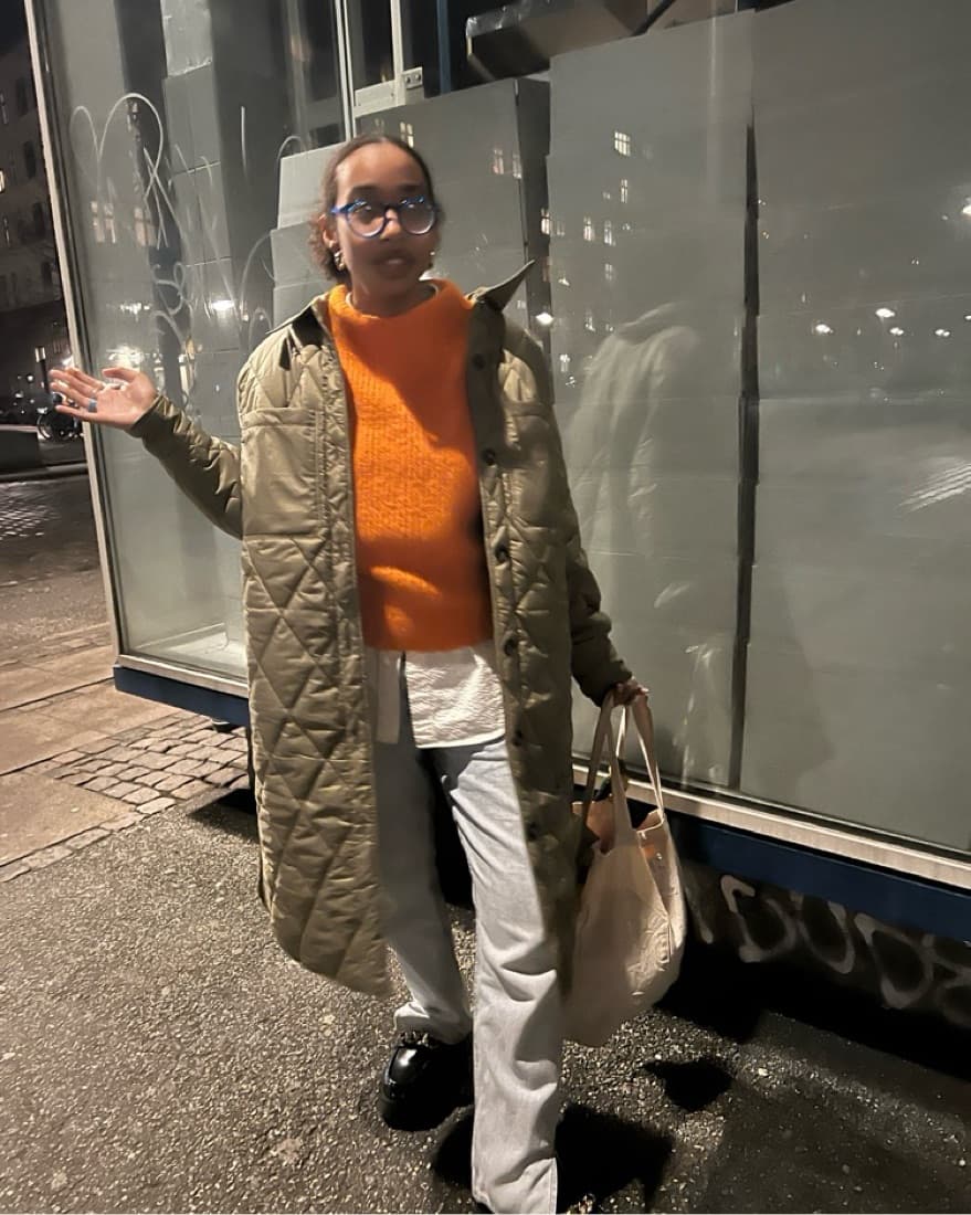 Zara Orange Sweater Vest  - Image 4