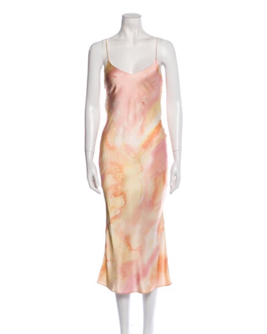 Alix NYC Sunset Silk Slip Dress - Image 1