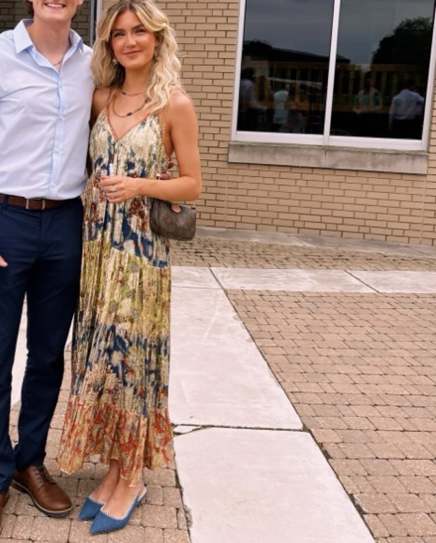 Athropoligie Boho Maxi Dress XS - Image 4