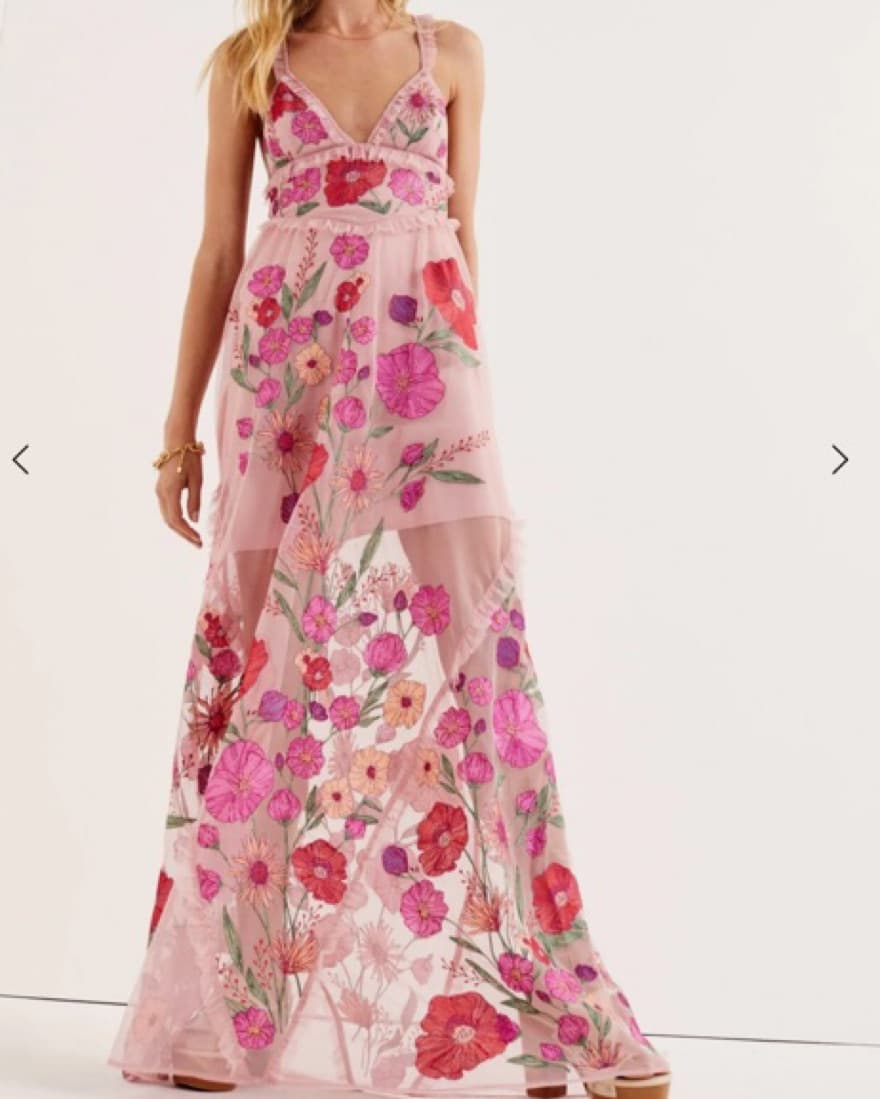 For Love & Lemons Kaylee Maxi Dress - Image 1