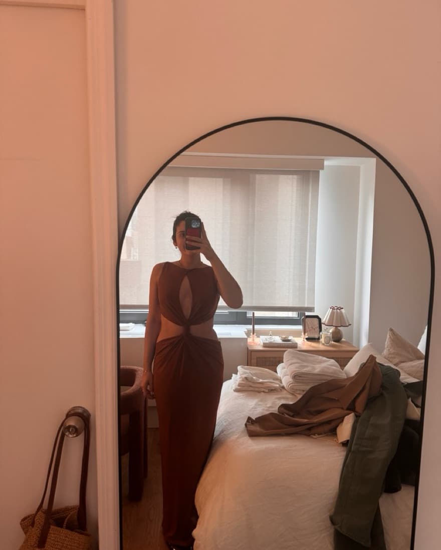 Zara Cutout Maxi Dress - Image 3