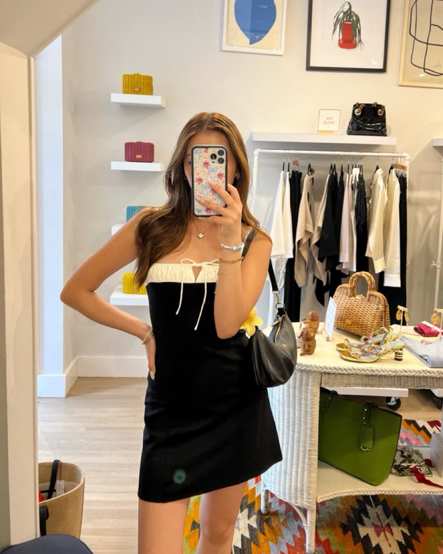 Reformation Sadie Knit Dress - Image 4