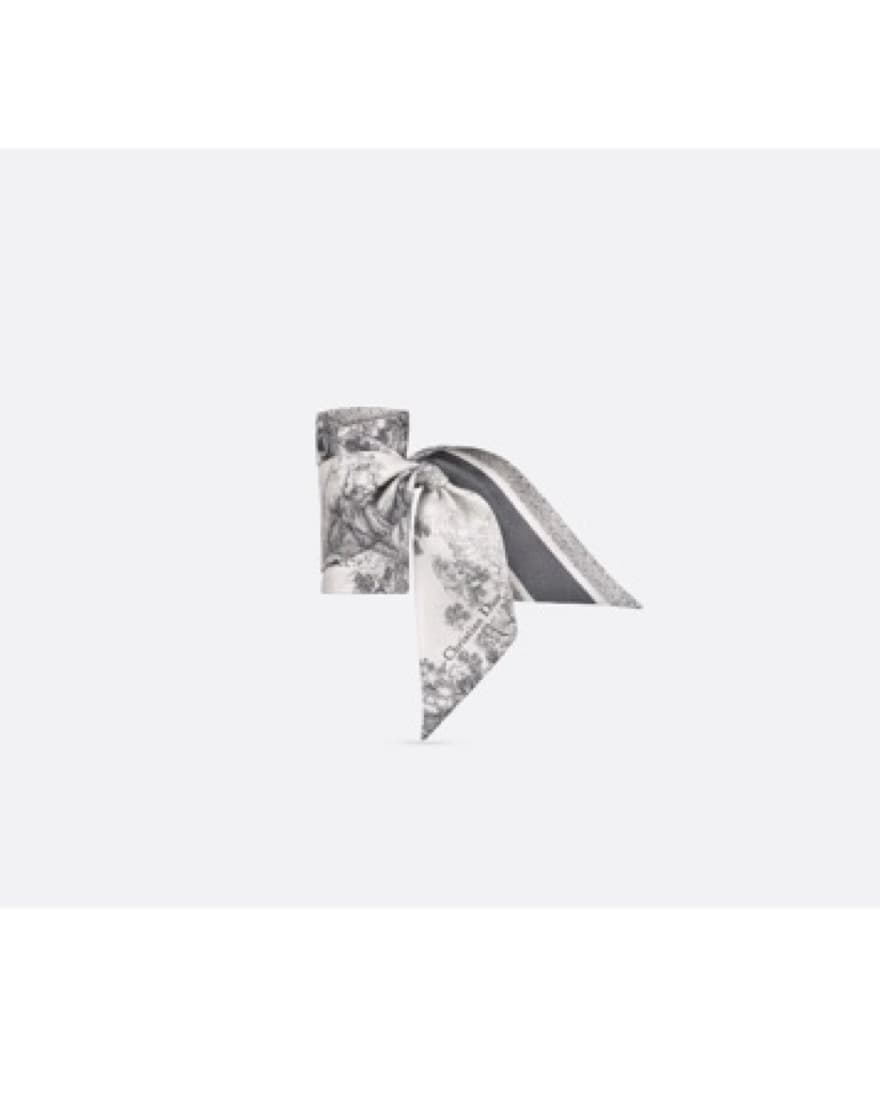 Authentic Dior Silk Mitzah Scarf - Image 3