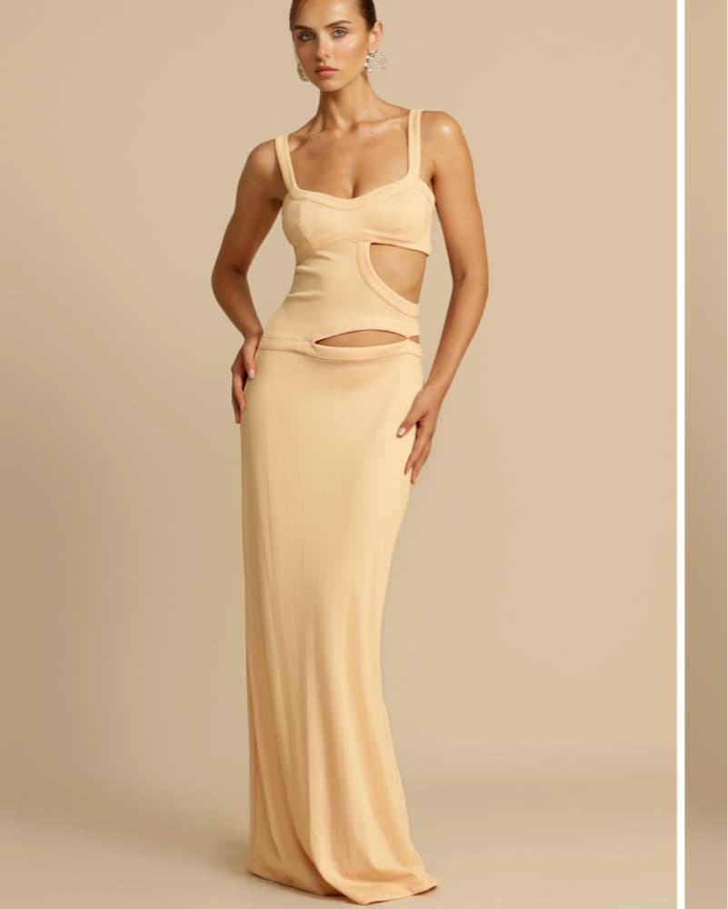 Arcina Ori JETTA DRESS BUTTER  - Image 1
