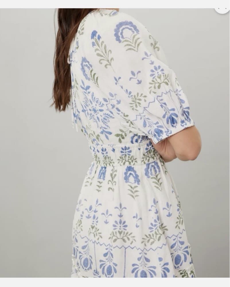 Saylor Puff Sleeve Mini Dress - Image 2