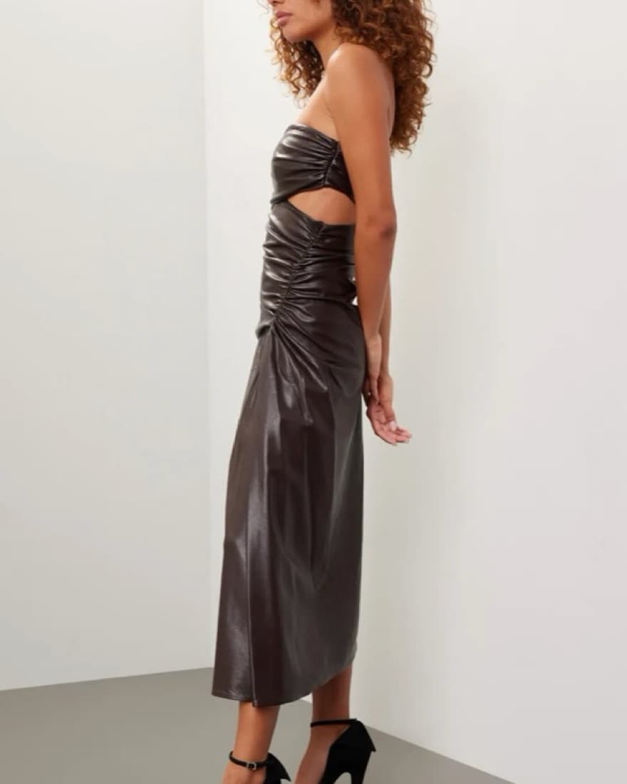 ALC Leather Dress - Image 2