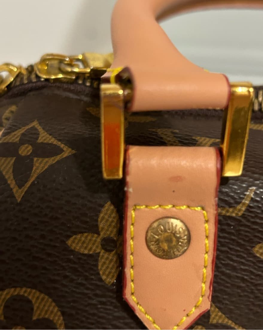 2,500$ Louis Vuitton Mini Speedy 1996 - Image 6