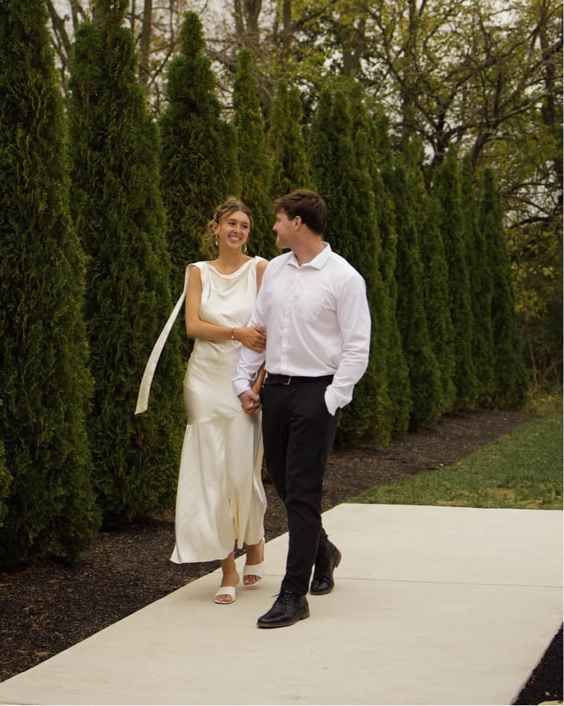 White Bridal Dress - Image 5