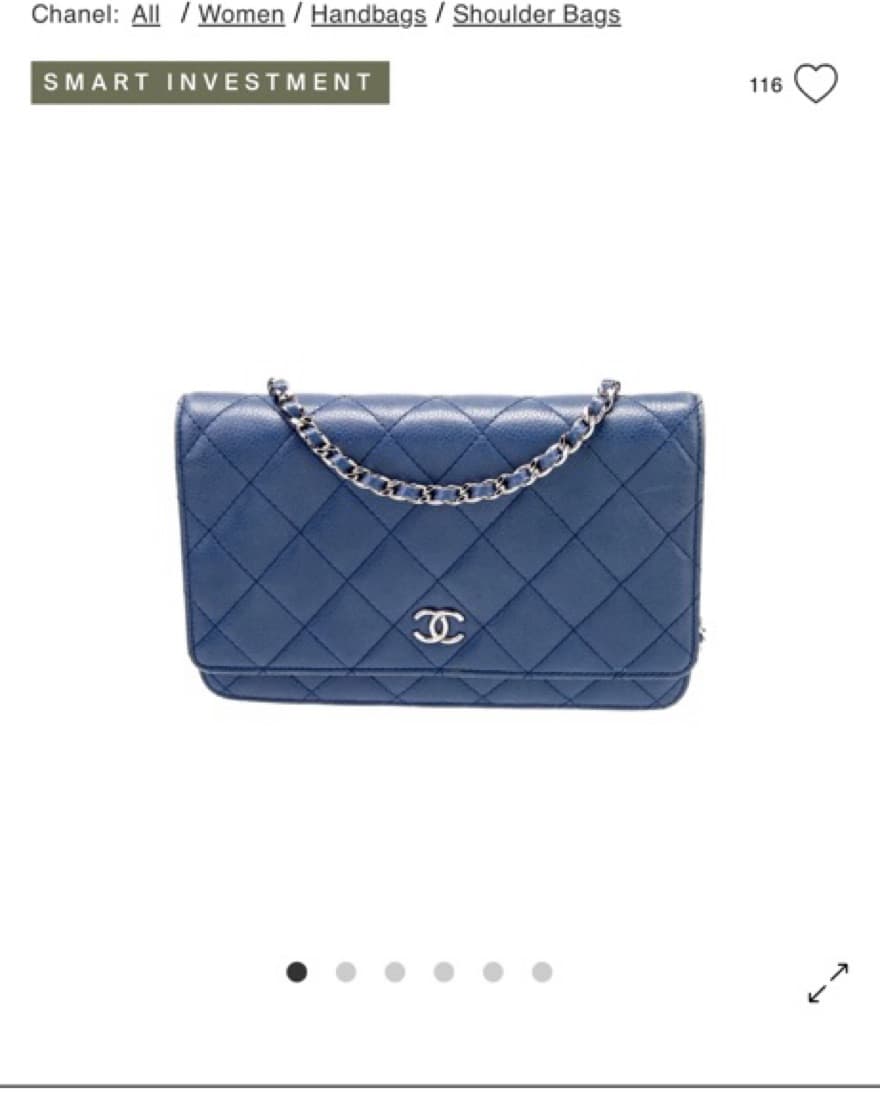 Chanel Quilted Chain Strap Bag - Image 1