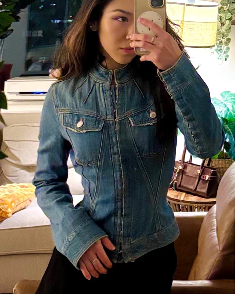 RARE Vintage Dolce&Gabbana Denim Jacket - Image 2
