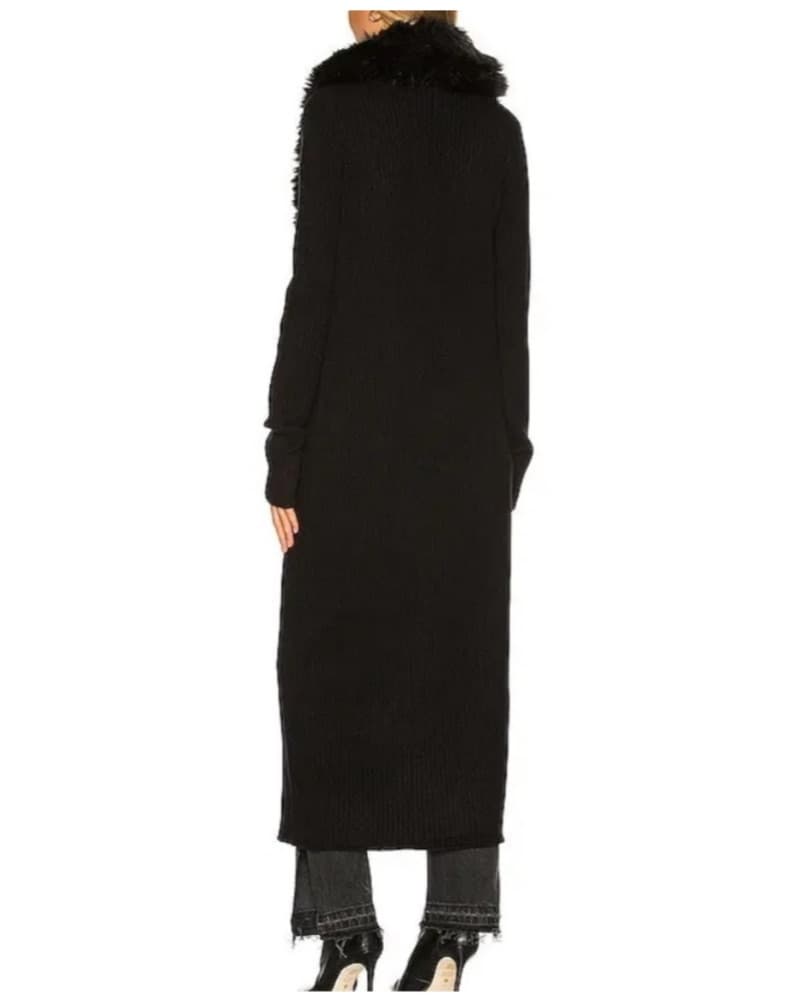 Black Long Cardigan - Image 2