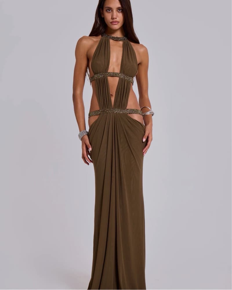 6am Cut Out Maxi Dress  - Image 1