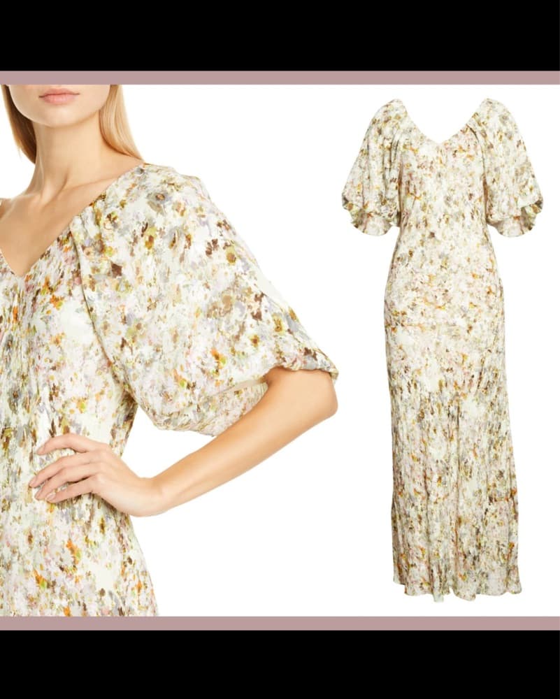 Floral Maxi Dress - Image 1