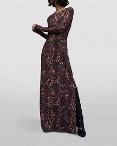 AllSaints Animal Print Maxi  - Image 1