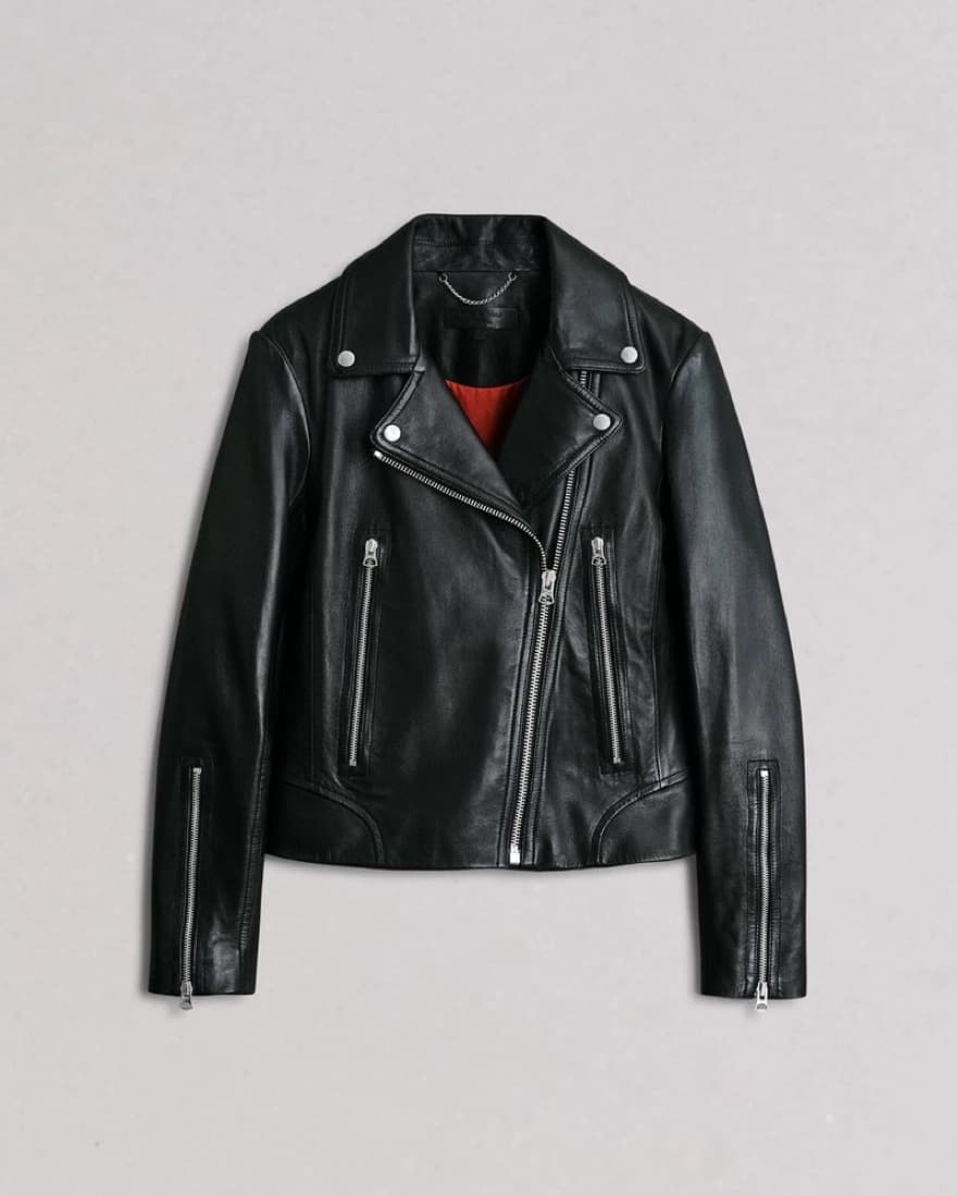 Rag & Bone Leather Jacket - Image 4