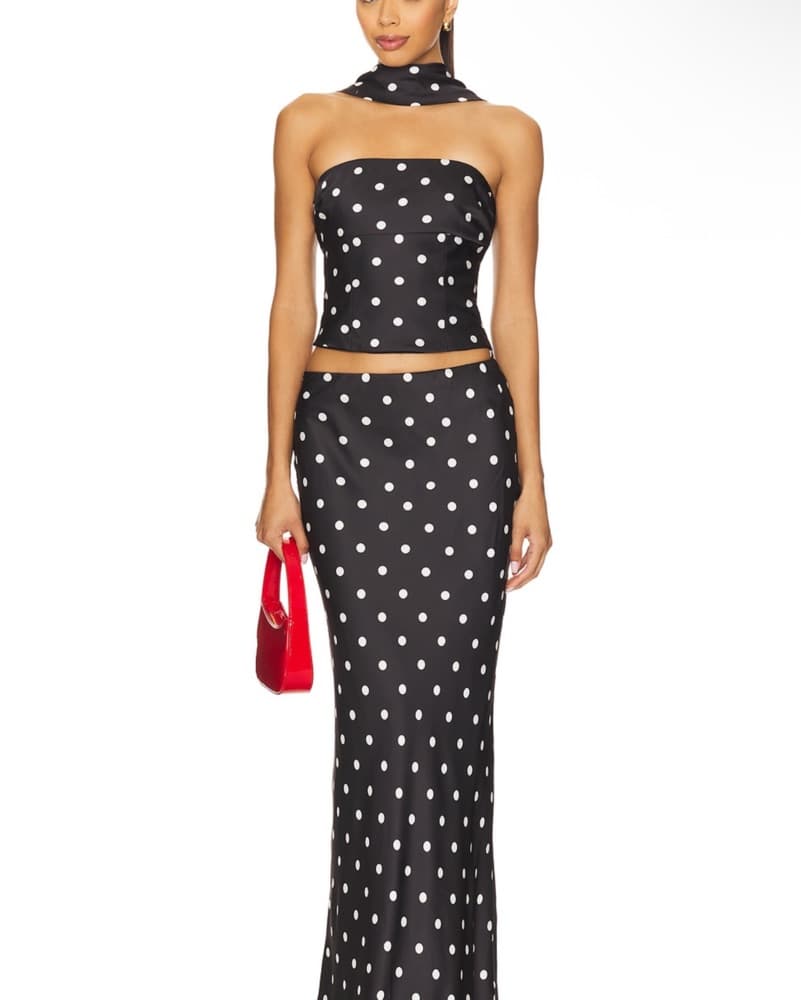 Polka Dot Revolve Skirt Set - Image 1