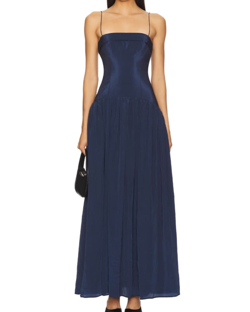 Revolve Navy Blue Dress  - Image 1