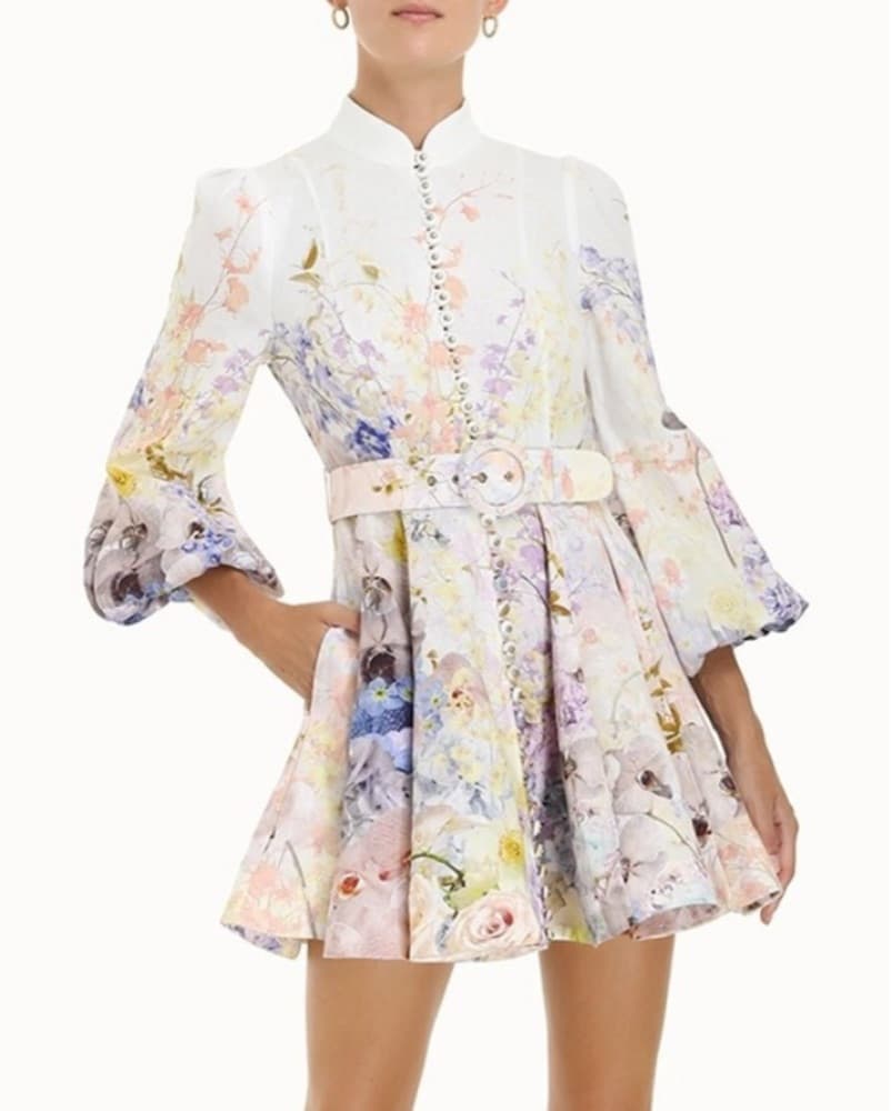 SOLD Zimmermann Rhythmic Button Dress - Image 4